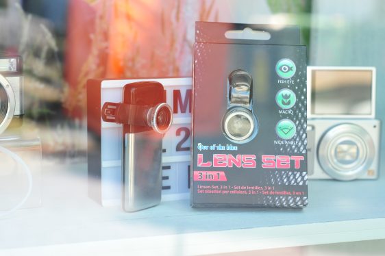 Smartphone Objektiv-Set 3in1 Fisheye, Weitwinkel, Makro Lens mit Clip nur 9,90€